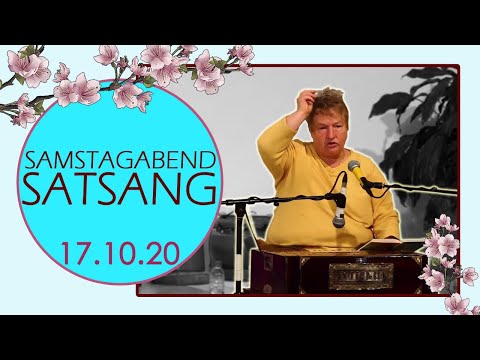 Samstagabend Satsang Mantrasingen Meditation mit Shivakami - Yoga Vidya live 20:00 - 17.10.2020