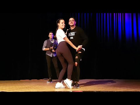 Samy el Magico y Carolina Rosa