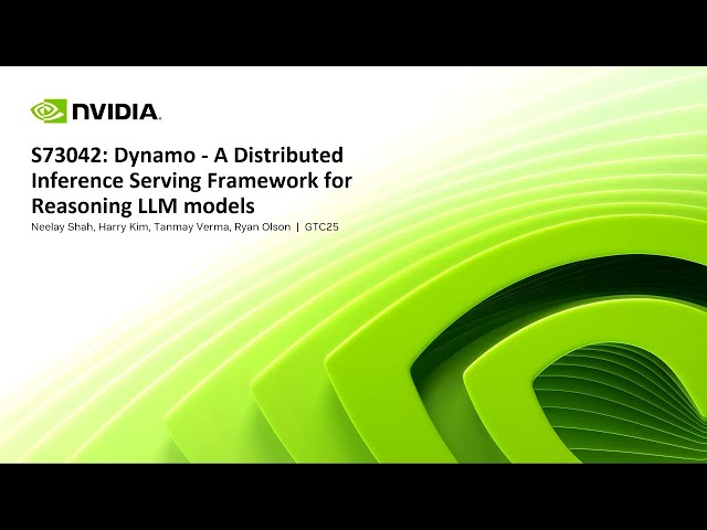 Introducing NVIDIA Dynamo: Low-Latency Distributed Inference for Scaling Reasoning LLMs
