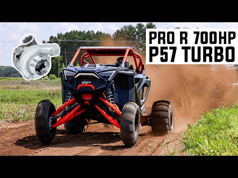 Sistema turbo EVP Paragon P57-700 para Polaris RZR Pro R