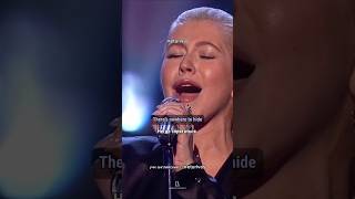Christina Aguilera performs ‘I Have Nothing’ at American Music Awards #english #music