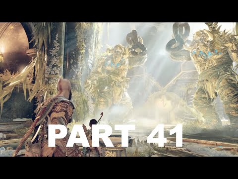 GOD OF WAR (GOD OF WAR 4) PS4 Walkthrough PART 41 - HALL OF TYR'S (NO COMMENTARY)