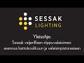 Riippuvalaisin Sessak Paola E27 metalli lasikupu musta/valkoinen