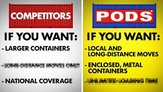 Alternatives to PODS Moving | PODS Competitors (UPack, U-Box, and more)