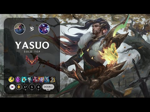 Yasuo Top vs Vayne - KR Grandmaster Patch 13.19