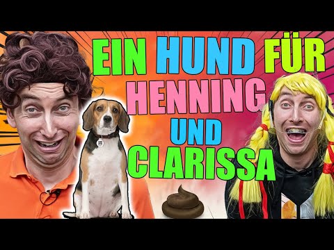 Therapiehund soll Henning und Clarissa heilen🐶😁