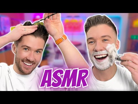 ASMR Ultra Relaxing Full Haircut & Shave 🫶🏼