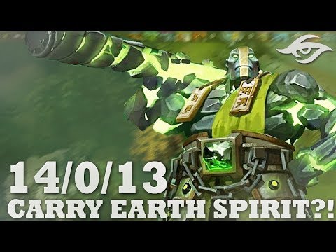 CARRY EARTH SPIRIT??? // Secret MidOne | DotA 2