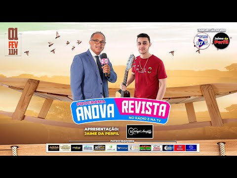 PROGRAMA ANOVA REVISTA NO RÁDIO E NA TV DIA 01-02-2025