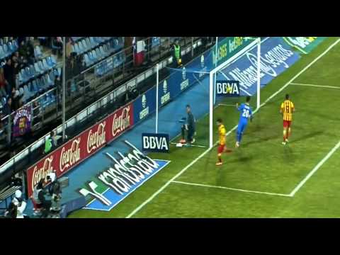 Cesc Fabregas Amazing Volley Goal - Getafe 2-5 Barcelona 22/12/2013 HD