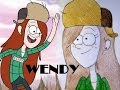 Рисуем Венди (Wendy) из мультика Гравити Фолз (Gravity Falls) 