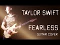 FEARLESS (Taylors version) COVER - TAYLOR SWIFT ROCK GUITAR Instrumental  #taylorswift #erastour