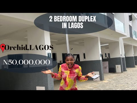 Toured the most affordable N50M 2bedroom duplex in lekki Lagos. #viral #new #newvideo #realestate