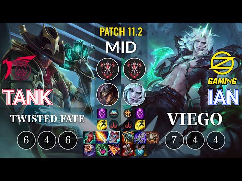 TLN Tank Twisted Fate vs OZ Ian Viego Mid - KR Patch 11.2