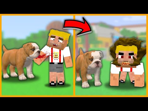 KÖPEĞİ EFEKAN'I ISIRDI, EFEKAN İTMEN OLDU! 😱 - Minecraft ZENGİN FAKİR HAYATI