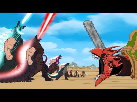 Evolution of SAW HEAD - EL GRAN MAJA vs Godzilla: Monsters Ranked From Weakest To Strongest?