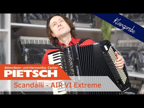 Akkordeon - Scandalli AIR VI Extreme - Klangprobe