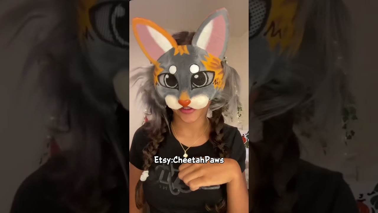 New Tabby cat on our Etsy:CheetahPaws[#animalmask #etsy #furry #therianmask]