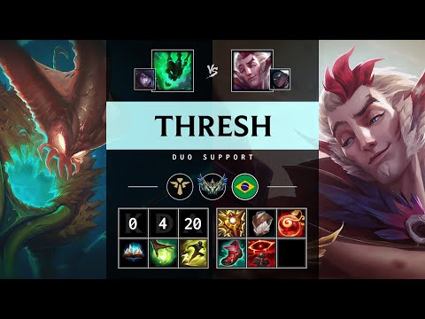 Thresh Support vs Rakan - BR Challenger Patch 25.15
