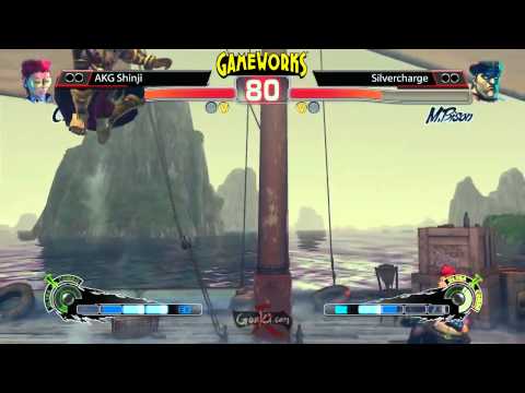 AKG Shinji VS Silvercharge Gouki Tournament @ GameWorks Jan24, 2015