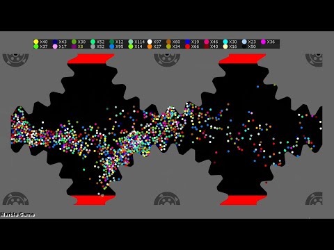 Survival Proliferation 39 - Marble Race in Algodoo