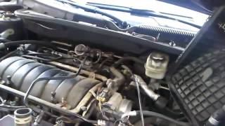2006 Buick Lucerne Northstar engine water pump removal