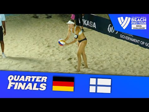 Ittlinger/Borger vs. Ahtiainen/Lahti - Quarter Finals Highlights Goa 2023 #BeachProTour