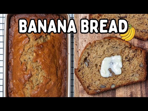 CLASSIC BANANA BREAD RECIPE | How to Make the Best Banana Bread