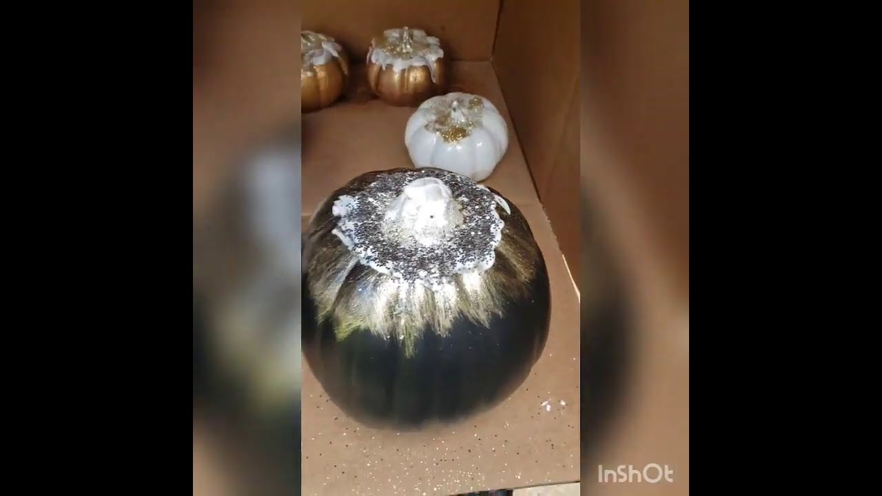 DIY PUMPKIN  GLAM STYLE #glam