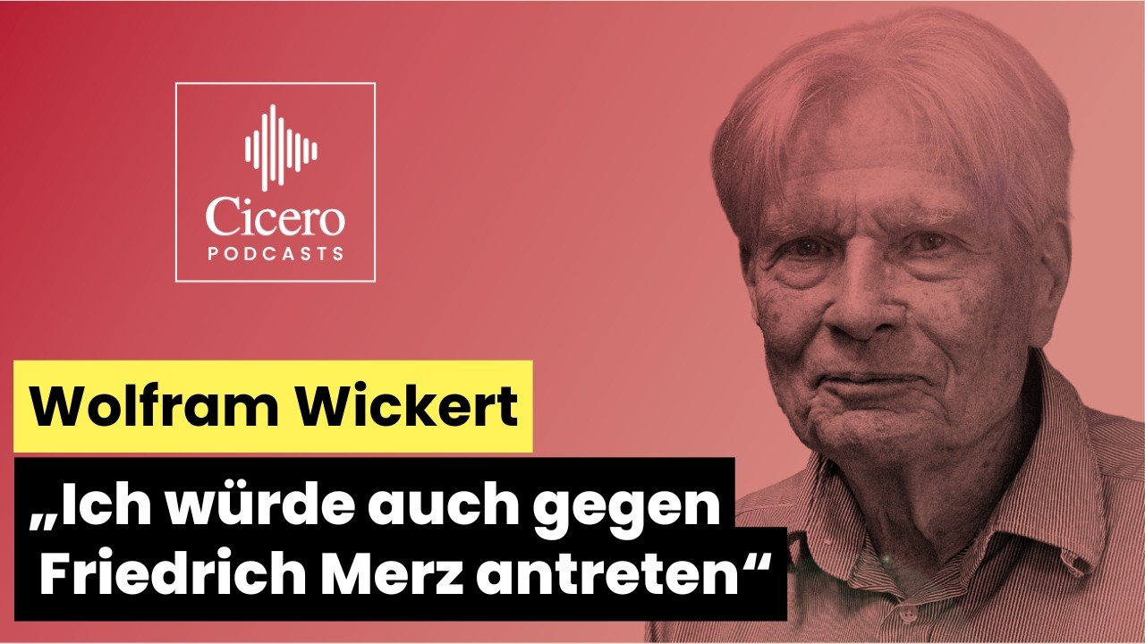 „Ich würde auch gegen Friedrich Merz antreten“ – CDU-Rebell Wolfram Wickert