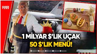 Trump’ın Ankara NATO Uçağındaki Sade Menü Gündemde