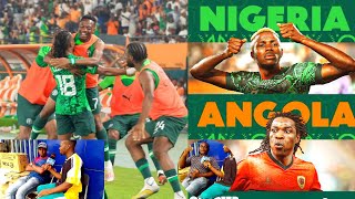 Nigeria vs Angola AFCON 2023 Africa Cup of Nations Live Football Match Super Eagles Fans Prediction