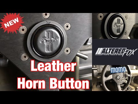 Horn Button Swap on a momo Steering Wheel - Genuine Leather!