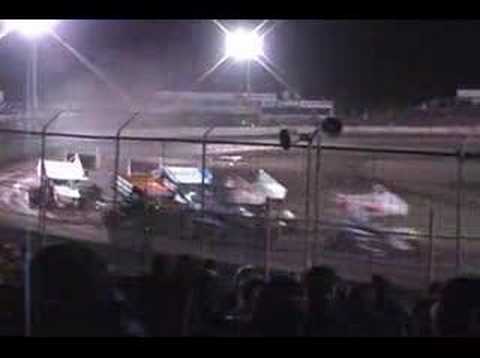 Sprintcar Crash - Mark Charge