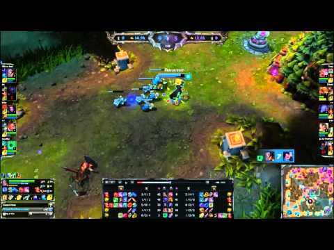 SKT T1 Faker [The God] - Twisted Fate vs Yasuo - KR Solo Queue