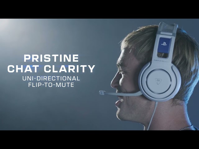 Vídeo relacionado con Turtle Beach Atlas 200 Blanco Auriculares de Juego con Cable con Licencia Oficial para PlayStation, PS5, PS4, transductores Nanoclear de 50 mm, micrófono con función de Silencio al abatir