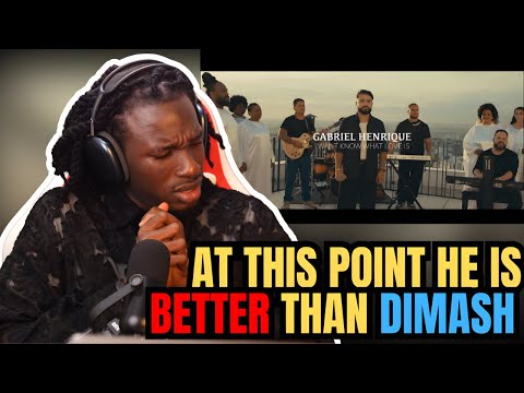 AT THIS POINT HE IS BETTER THAN DIMASH | Gabriel Henrique - I Want to Know What Love Is|#reaction