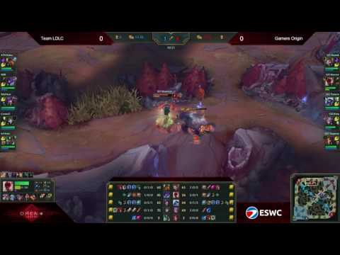 ESWC Winter 2017 : League Of Legends - Team LDLC vs Gamers Origin