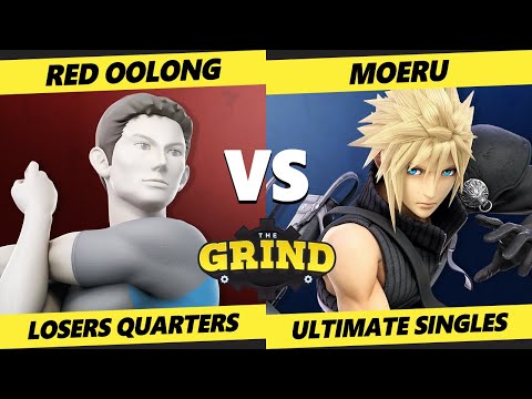 The Grind 205 Losers Quarters - Red Oolong (Wii Fit Trainer) Vs. Moeru (Cloud, Ike) Smash Ultimate