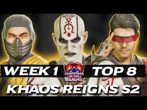 Champions of the Realms S2: Week 1 TOP 8 - Mortal Kombat 1
