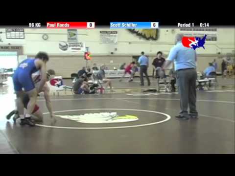 2012 Univ. WTT: 96 KG - Paul Rands (Navy Mat Club) vs. Scott Schiller (Minnesota Storm)