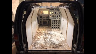 Ford Escort Extreme Rebuild - S1 E7 - Tetto e muro posteriore rimossi - ENG SUB