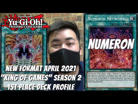 Yugioh New Banlist April 2021 "King of Games" Season 2 1st Place Deck Profile - Numeron - Darren Bui