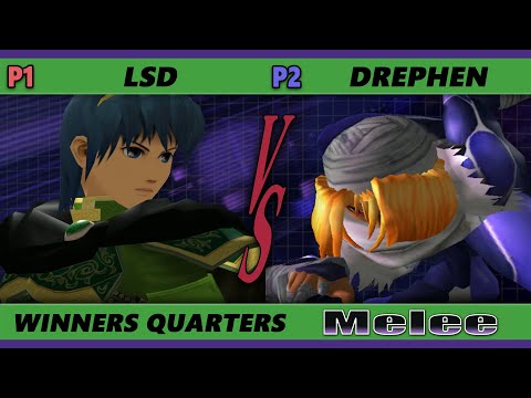 S@X 400 Online Winners Quarters - LSD (Marth) Vs. Drephen (Sheik) Smash Melee - SSBM