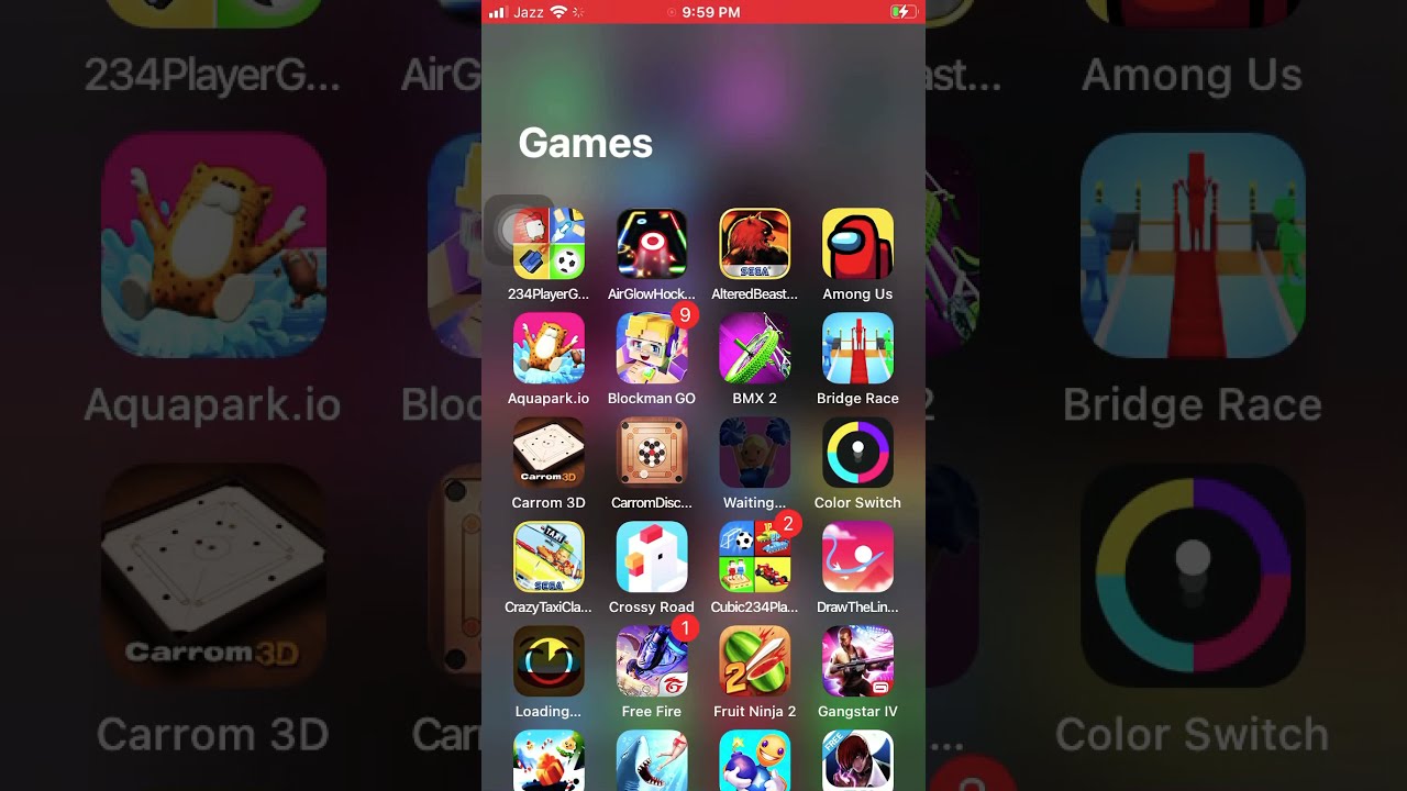 Games in my iPhone