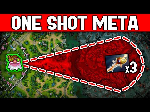 x3 Divine Sniper 47 Kills By Goodwin - One Shot Build | Dota 2 Gameplay