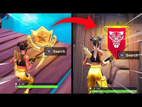 WEEK 6 SECRET BANNER SEASON 8 LOCATION GUIDE! - Fortnite Find the Secret Banner in Loading Screen 6