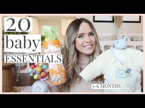 20 BABY MUST HAVES | Essentials for 3-6 months! *Favorite Baby Products*