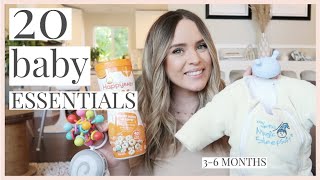 20 BABY MUST HAVES | Essentials for 3-6 months! *Favorite Baby Products*