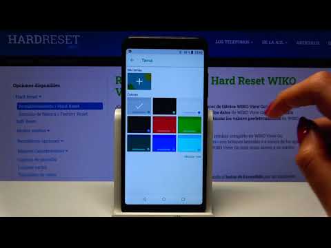 Cómo cambiar tema del teclado en WIKO View Go - personalizar teclado